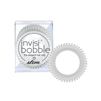 Élastique Invisibobble Original Slim Crystal Clear pqt.3