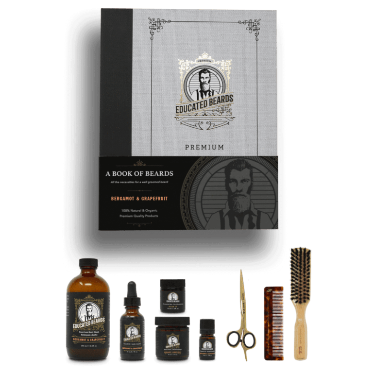 Ensemble Coffret Complet Barbe Pamplemousse Educated Beards