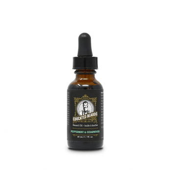 Huile a Barbe Menthe Poivrée Educated Beards 30ml