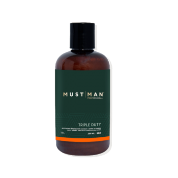 Nettoyant Cheveux Barbe Corps Triple Duty Must Man 250ml