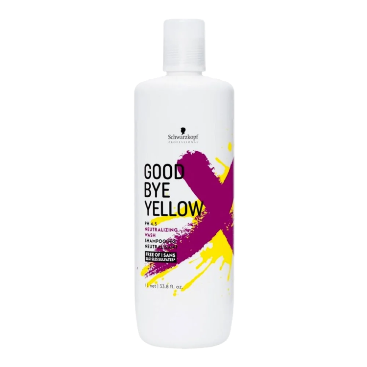 Goodbye Yellow Shampooing Neutralisant Schwarzkopf 1L