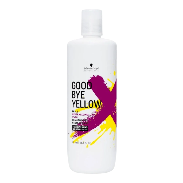 Goodbye Yellow Shampooing Neutralisant Schwarzkopf 1L