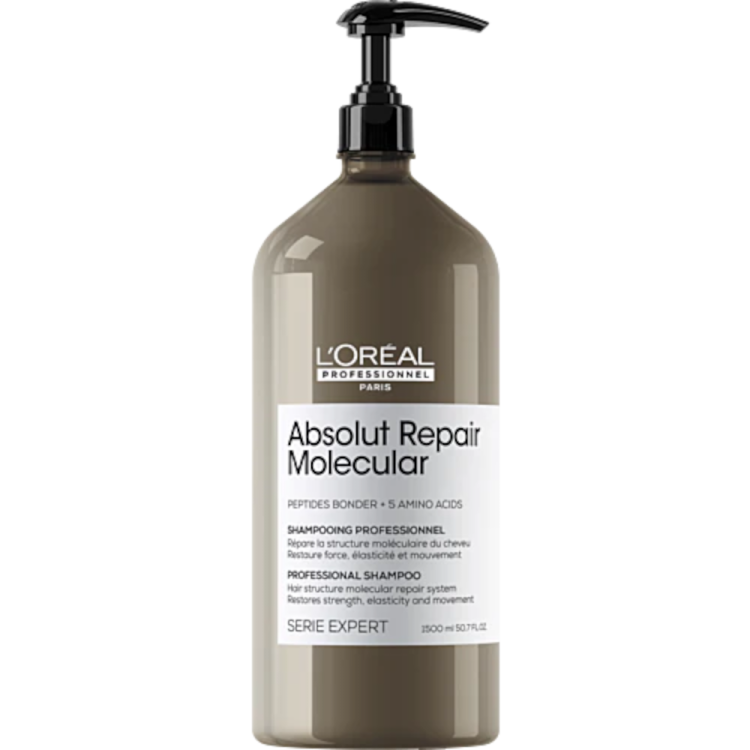 Shampooing Absolut Repair Molecular l'Oréal Professionnel 1.5L