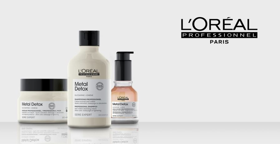 L'Oreal Professionnel Metal Detox Banner