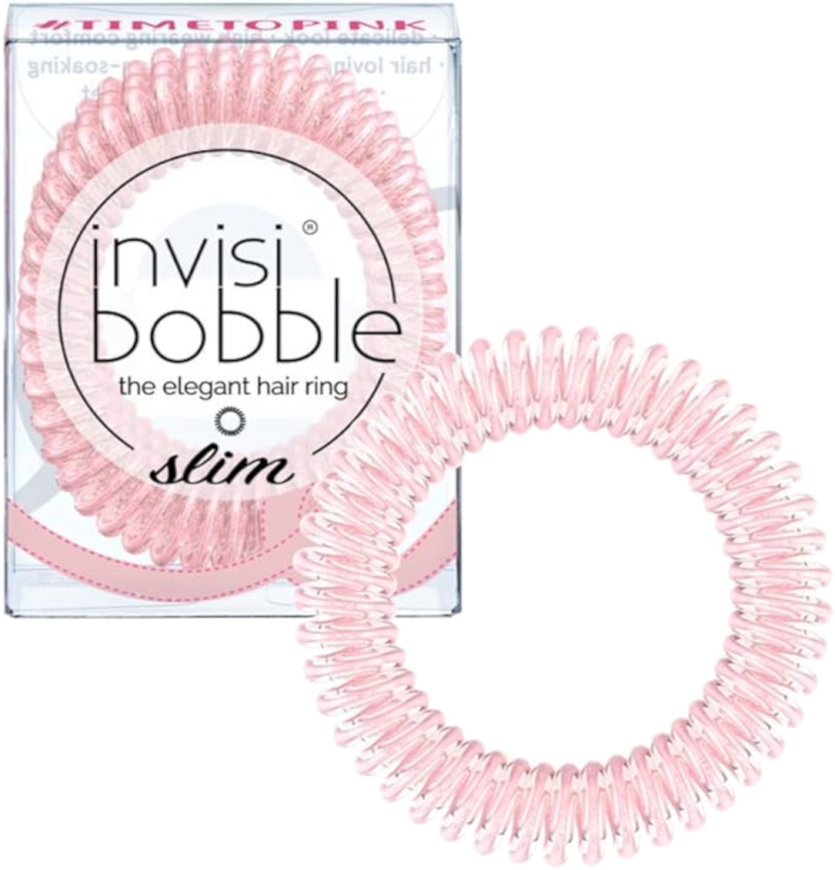 Élastique Invisibobble Slim BCA Time to Pink pqt.3