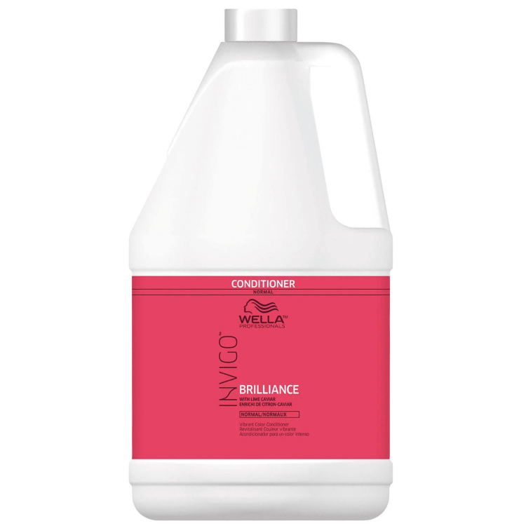 Shampooing Brilliance Cheveux Fins 3.78L Wella