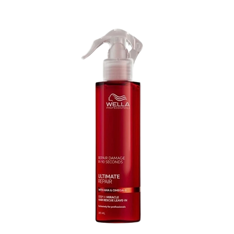 Traitement Ultimate Repair Miracle Rescue sans rinçage Wella 185Ml