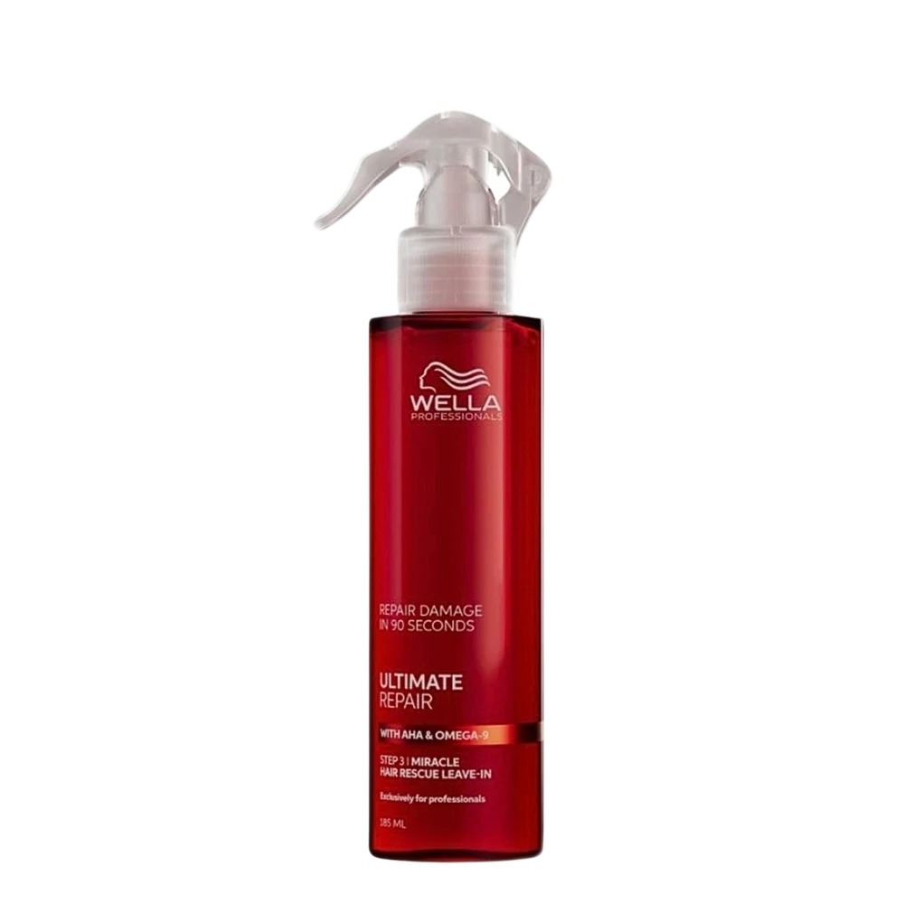 Traitement Ultimate Repair Miracle Rescue sans rinçage Wella 185Ml
