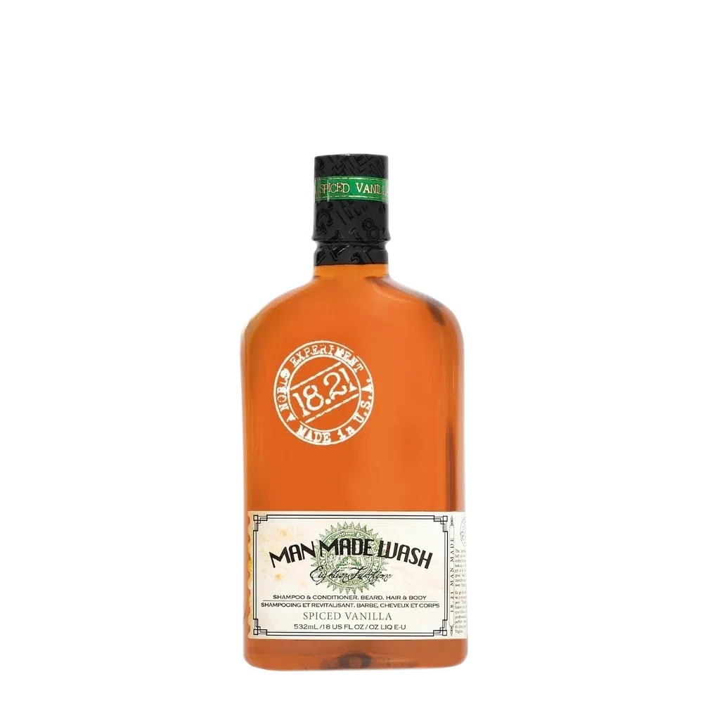 18.21 Man Made Spiced Vanilla Shampooing 3 En 1 532ml