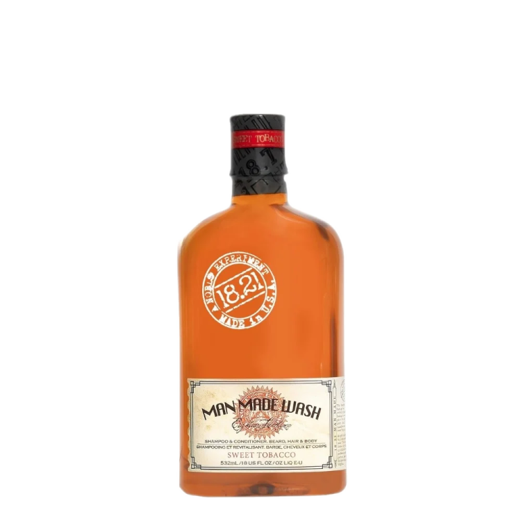 18.21 Man Made Sweet Tobacco Shampooing 3 En 1 532ml