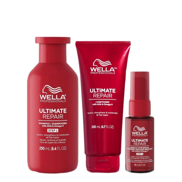Trio Réparateur Ultimate Repair: Shampoing Revitalisant Traitement Miraculeux Sans Rinçage