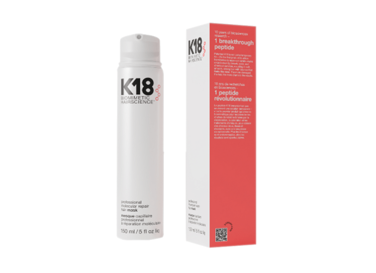 Masque Sans Rincage A Reparation Moleculaire K18 150Ml