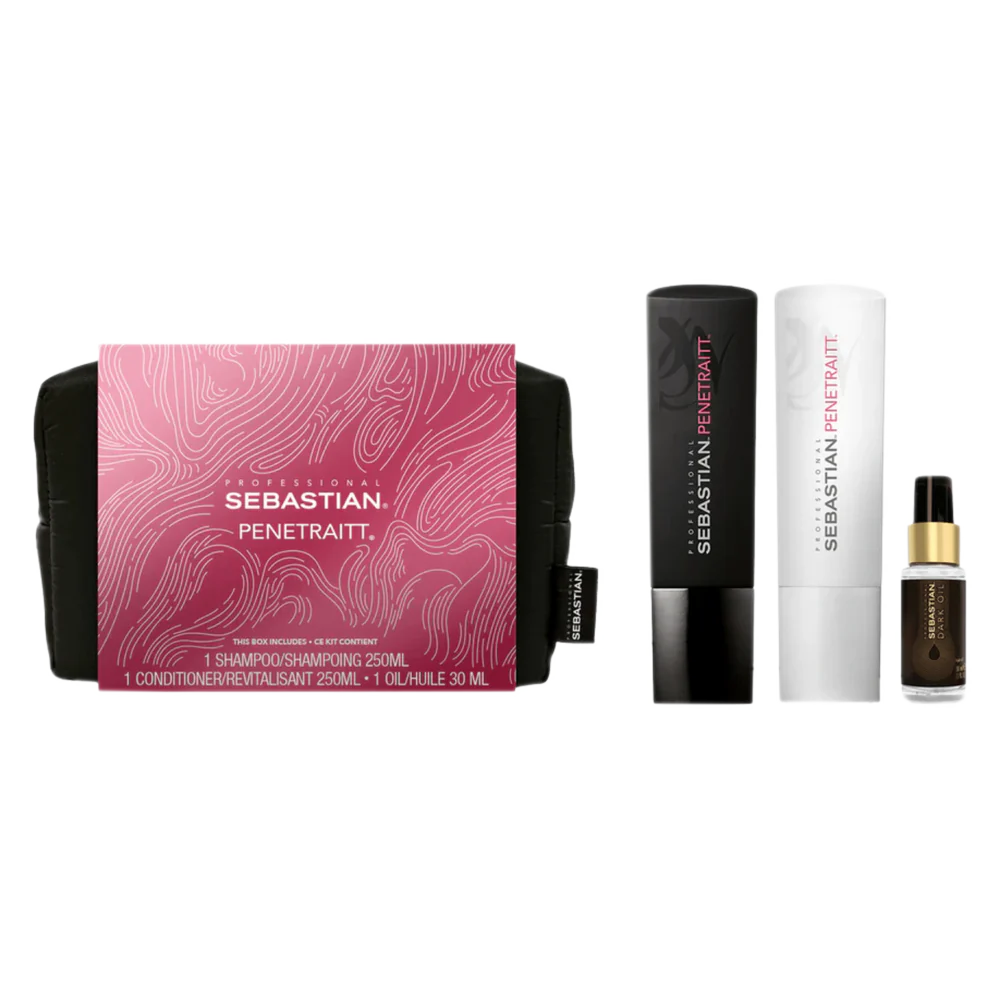 Trio Penetraitt Shampoing Revitalisant Huile Sebastian
